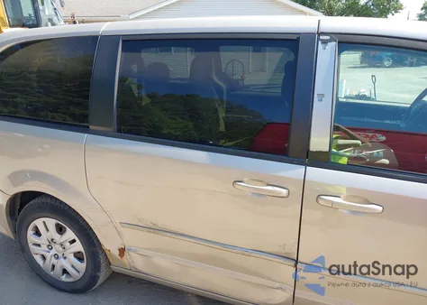 2014 Dodge Grand Caravan Se из США, поврежденный, VIN 2C4RDGBG2ER389266